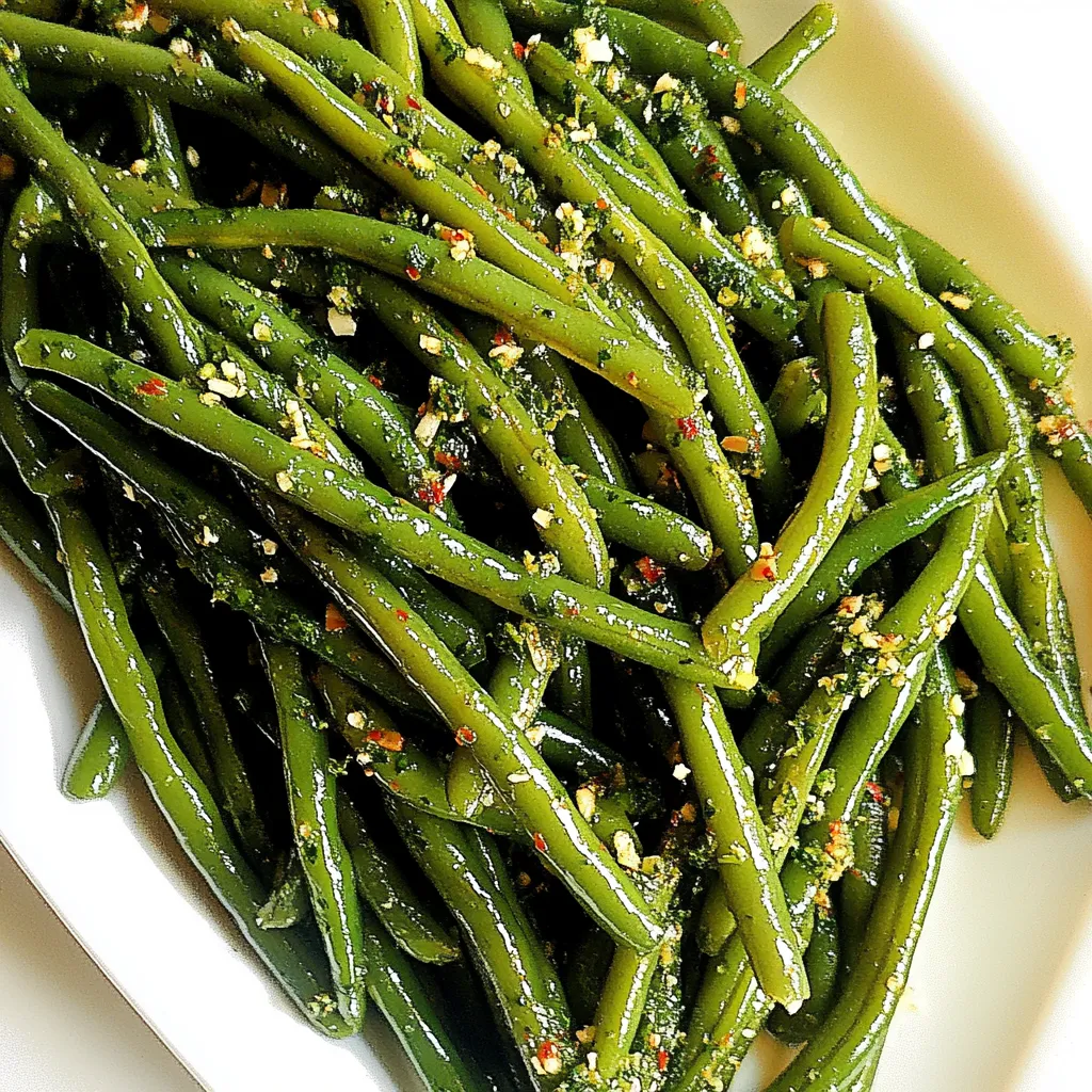 Easy Green Beans Gremolata