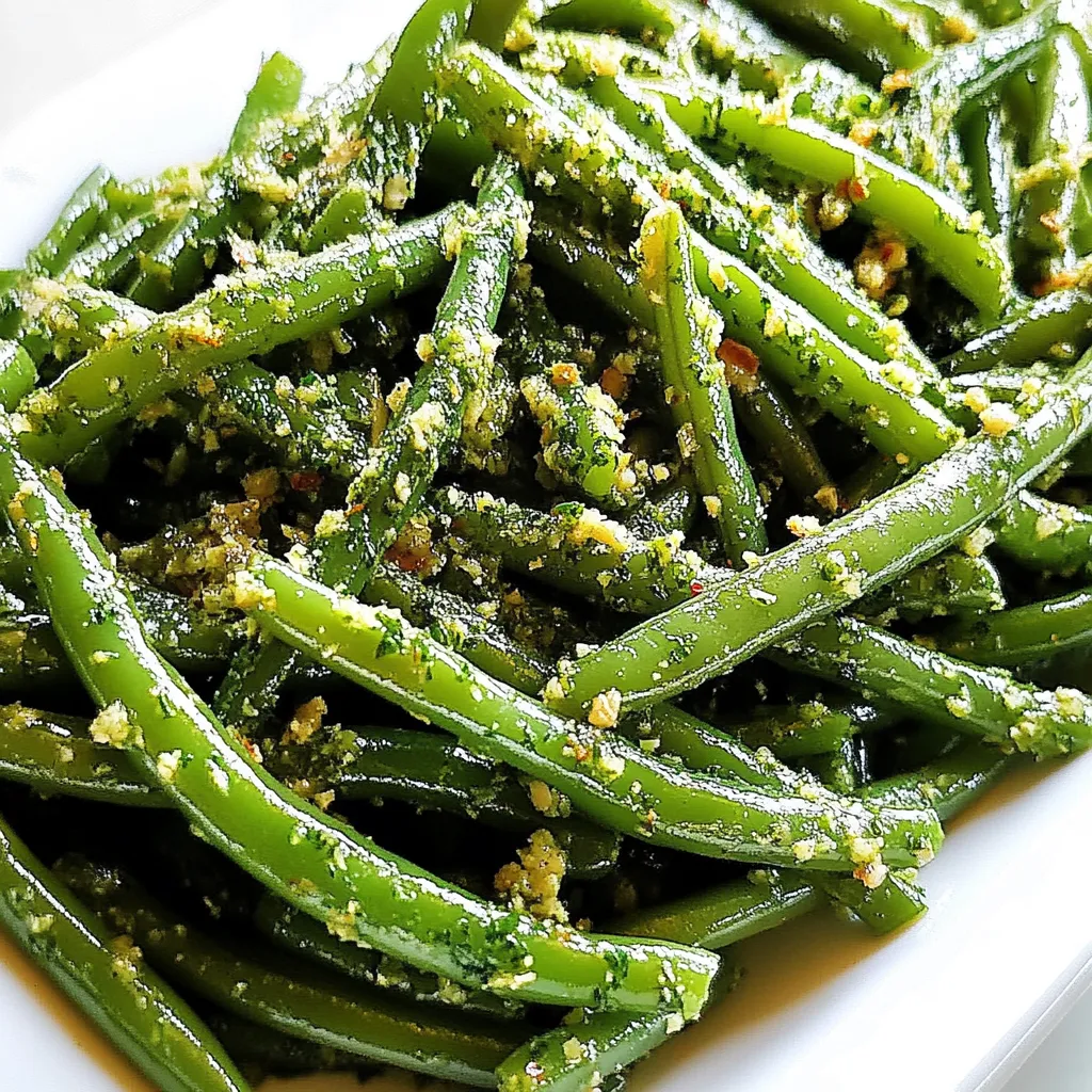 Easy Green Beans Gremolata