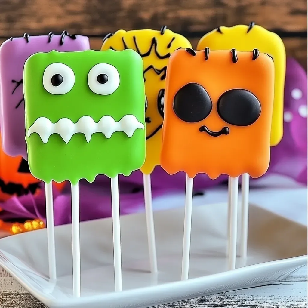 Easy Halloween Cookie Pops