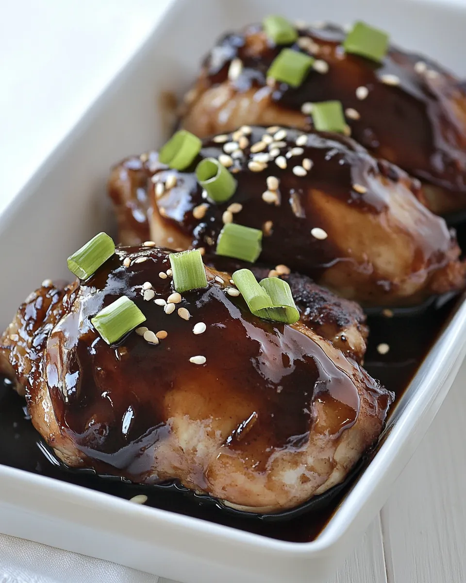 Easy Hawaiian Shoyu Chicken