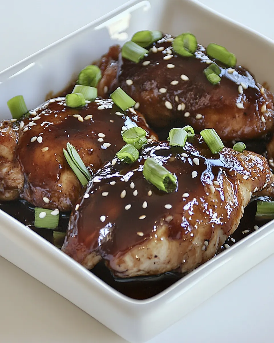 Easy Hawaiian Shoyu Chicken