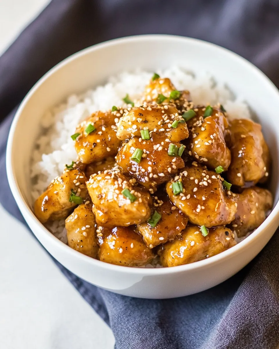 Easy Honey Garlic Chicken