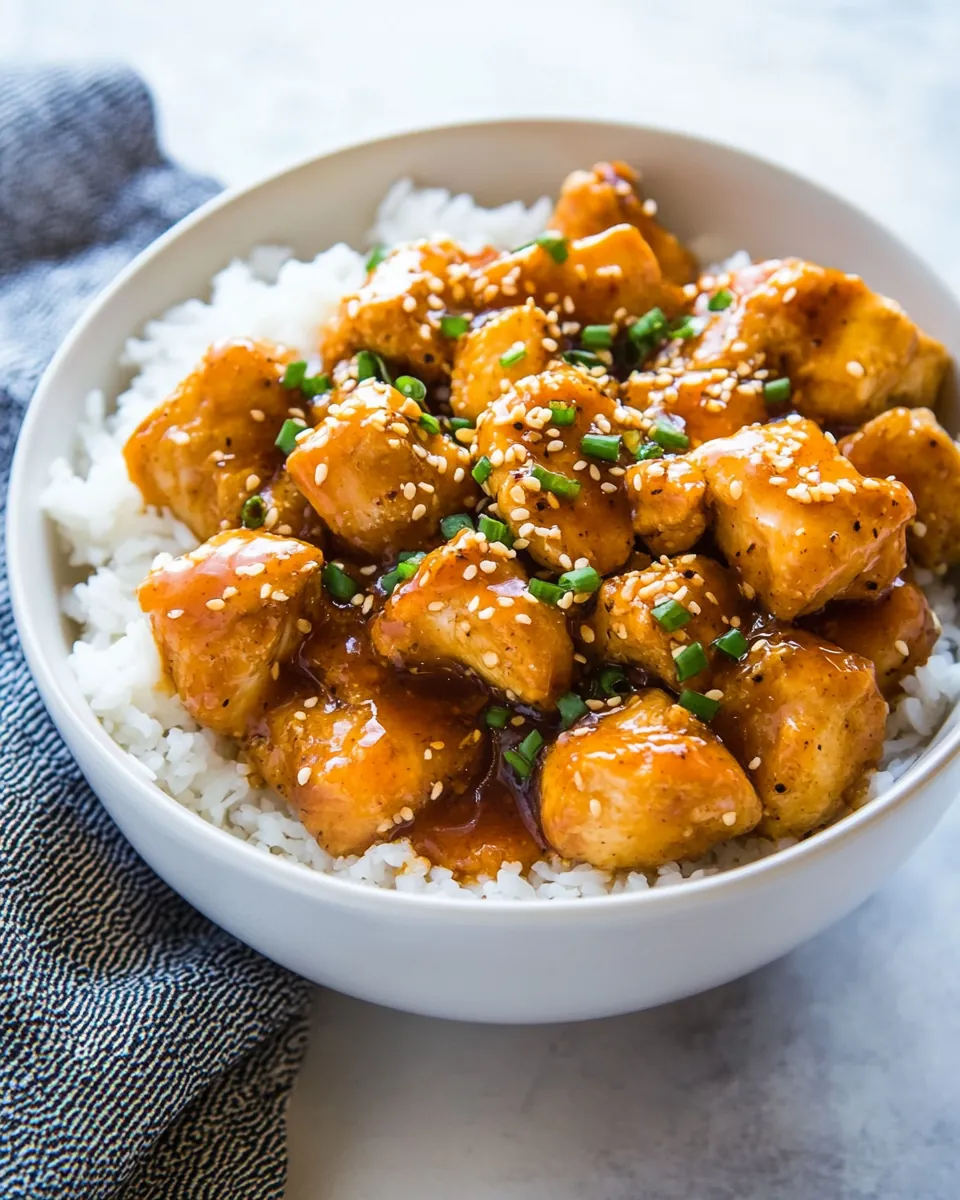 Easy Honey Garlic Chicken