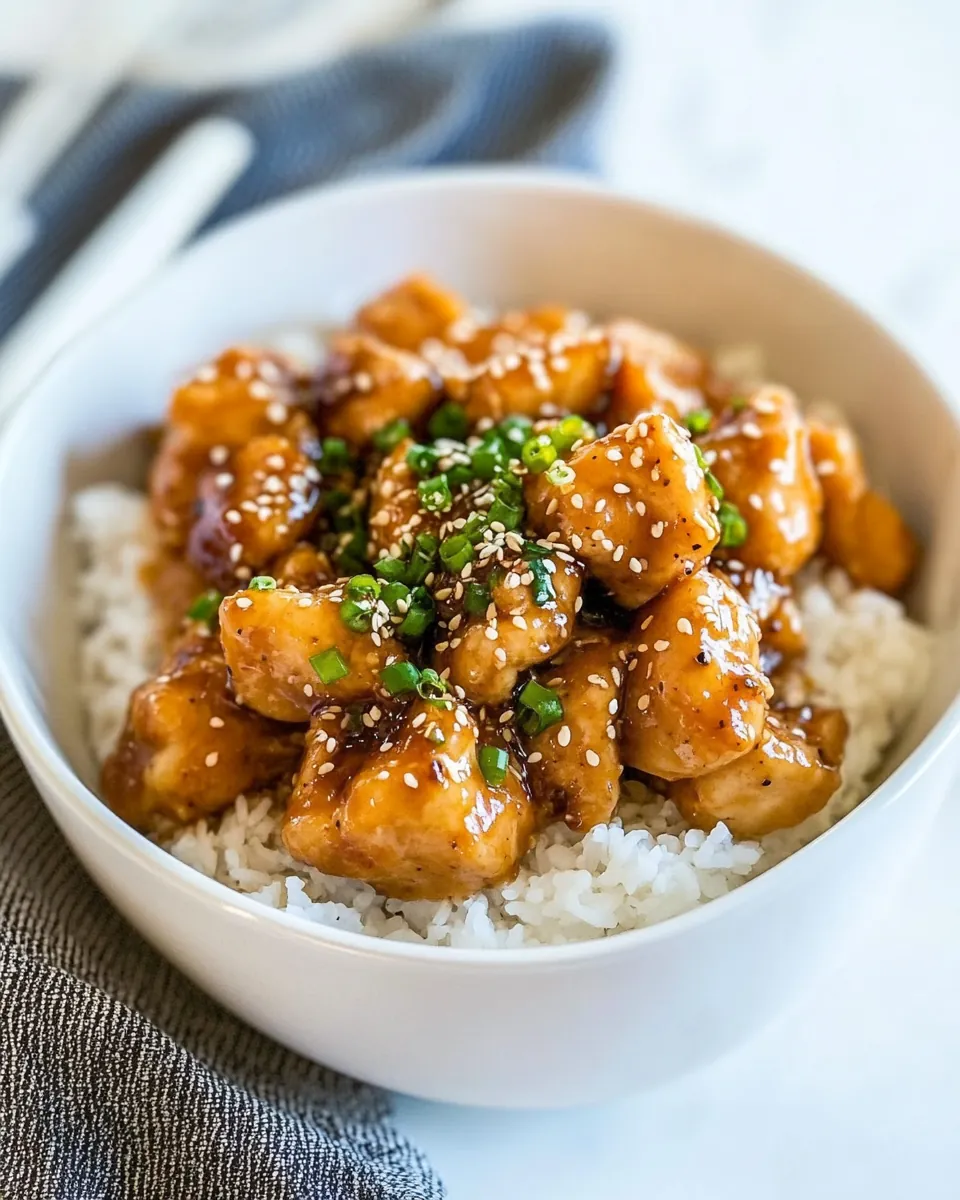 Easy Honey Garlic Chicken