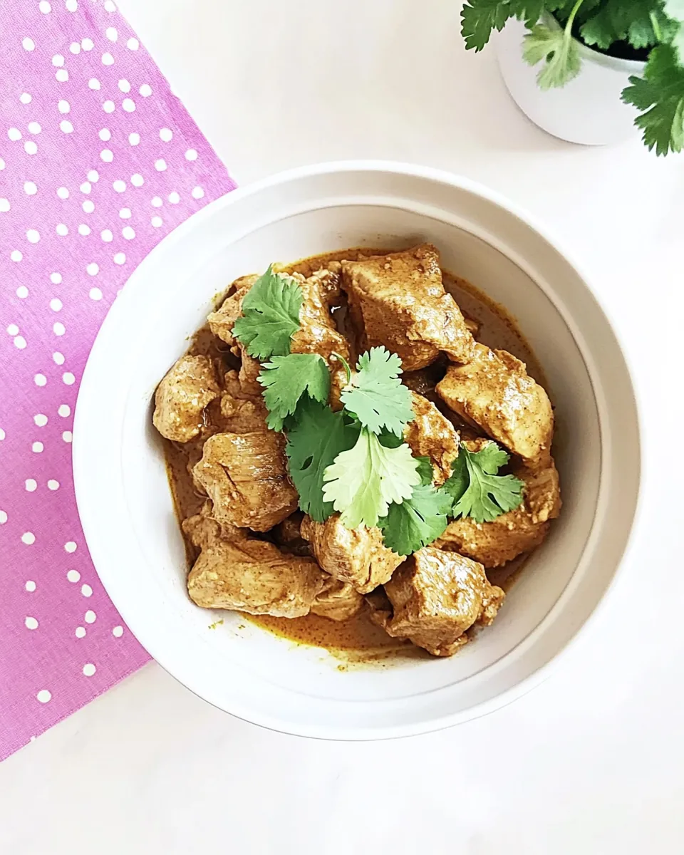 Easy Instant Pot Butter Chicken