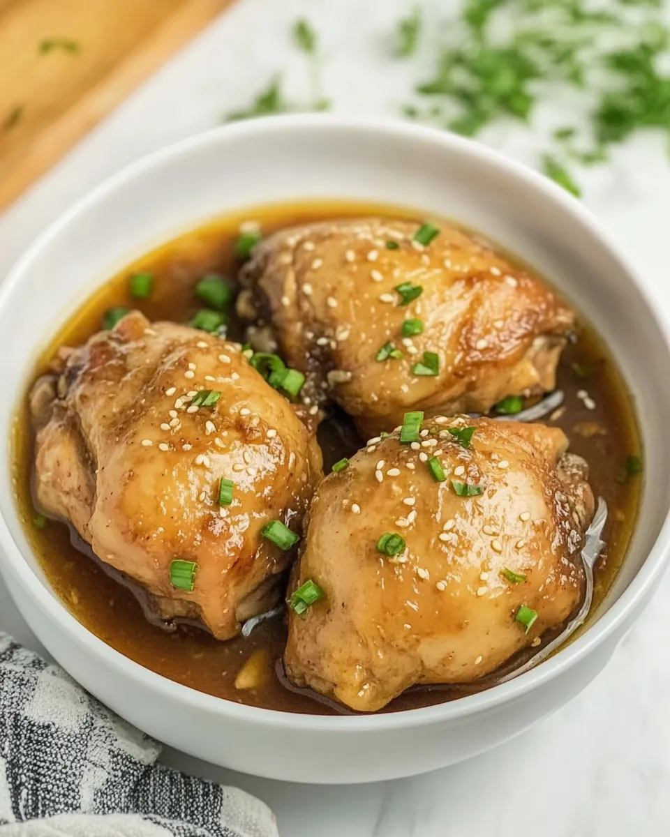 Easy Instant Pot Chicken Adobo