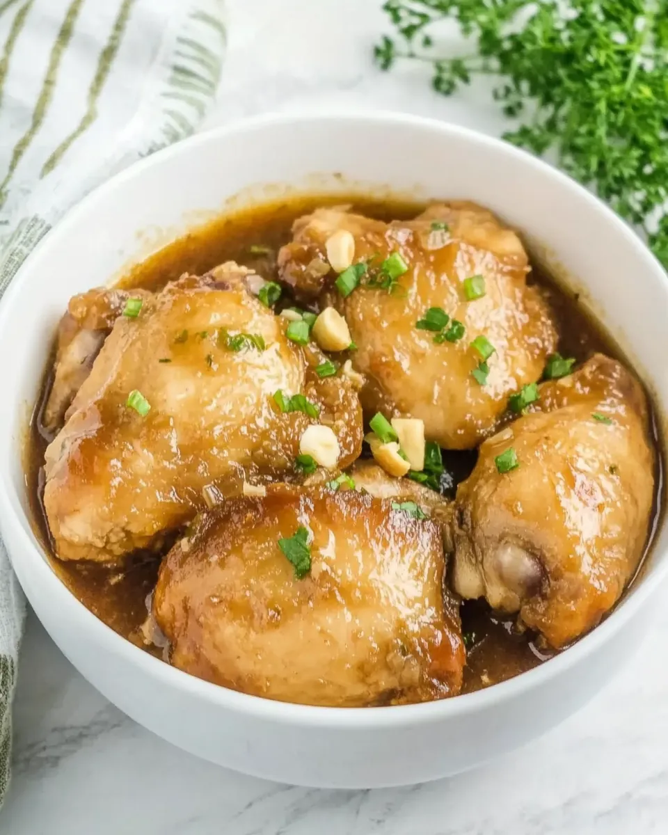 Easy Instant Pot Chicken Adobo