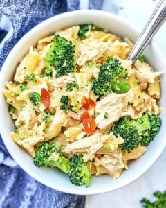Easy Instant Pot Chicken Broccoli Pasta