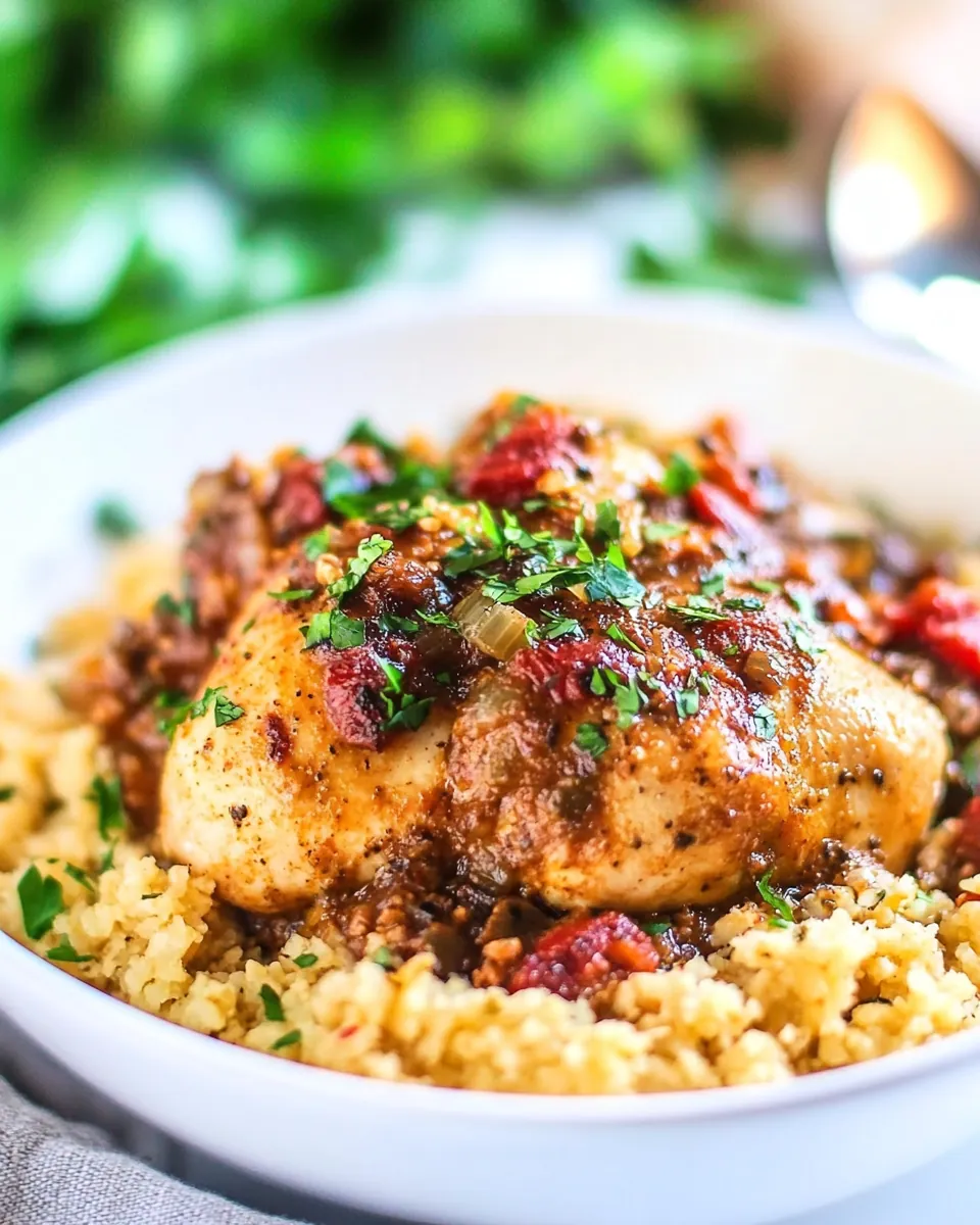 Easy Instant Pot Moroccan Chicken