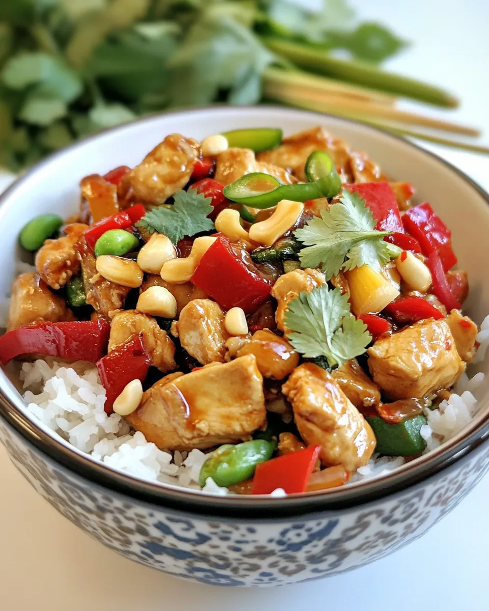 Easy Kung Pao Chicken