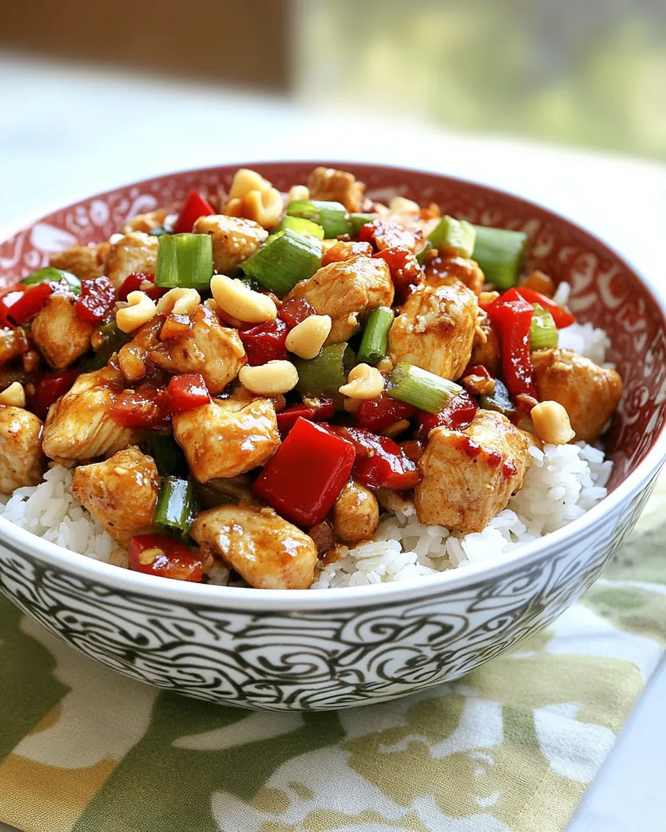 Easy Kung Pao Chicken