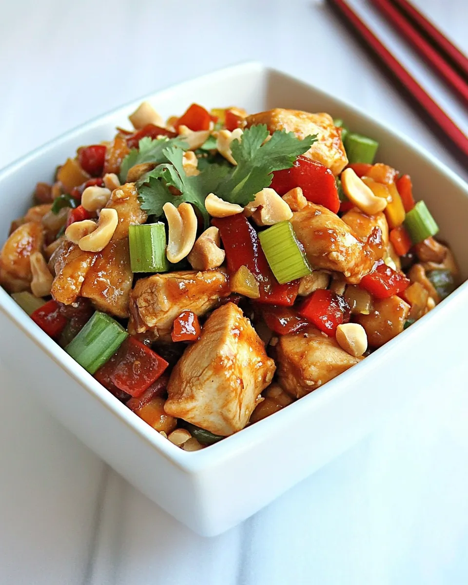 Easy Kung Pao Chicken