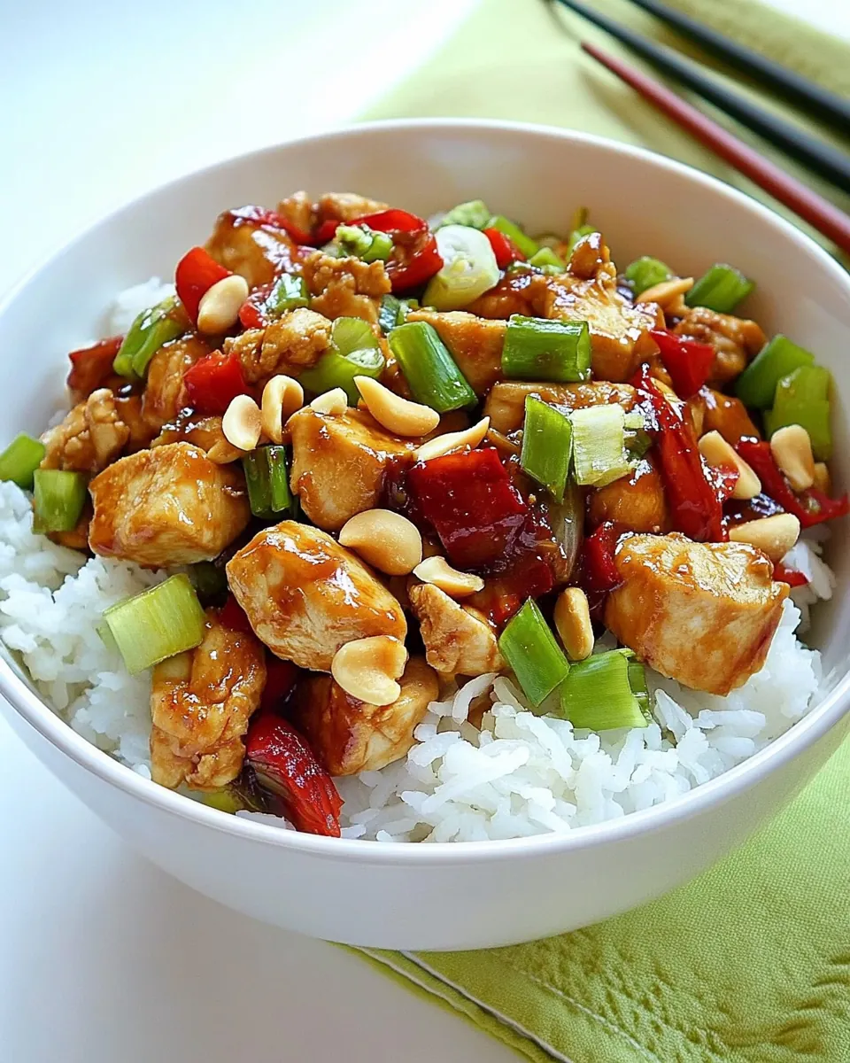 Easy Kung Pao Chicken