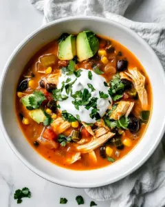 Easy Mexican Chicken Tortilla Soup