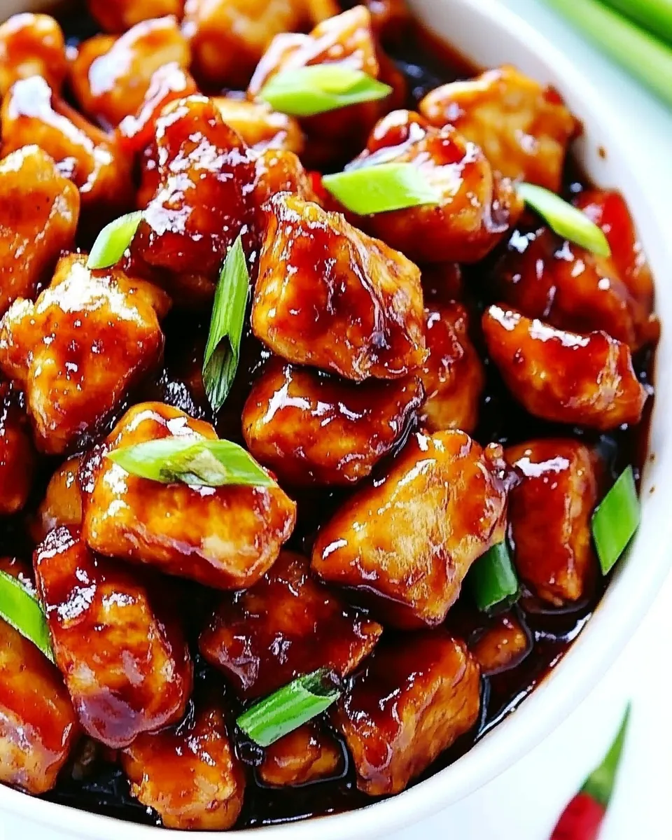 Easy Mongolian Chicken