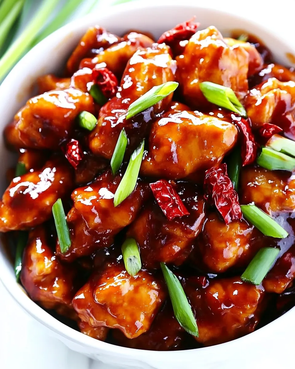 Easy Mongolian Chicken