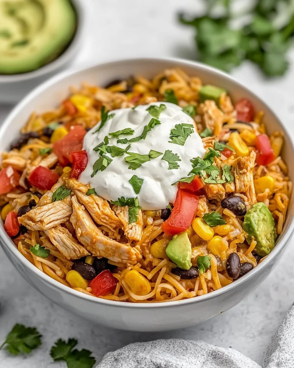 Easy One Pan Chicken Burrito Bowls