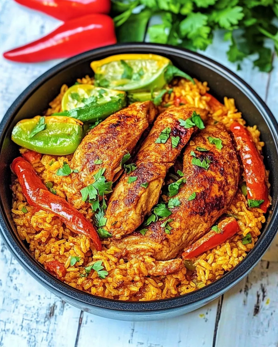 Easy One Pot Chicken Rice Dinner