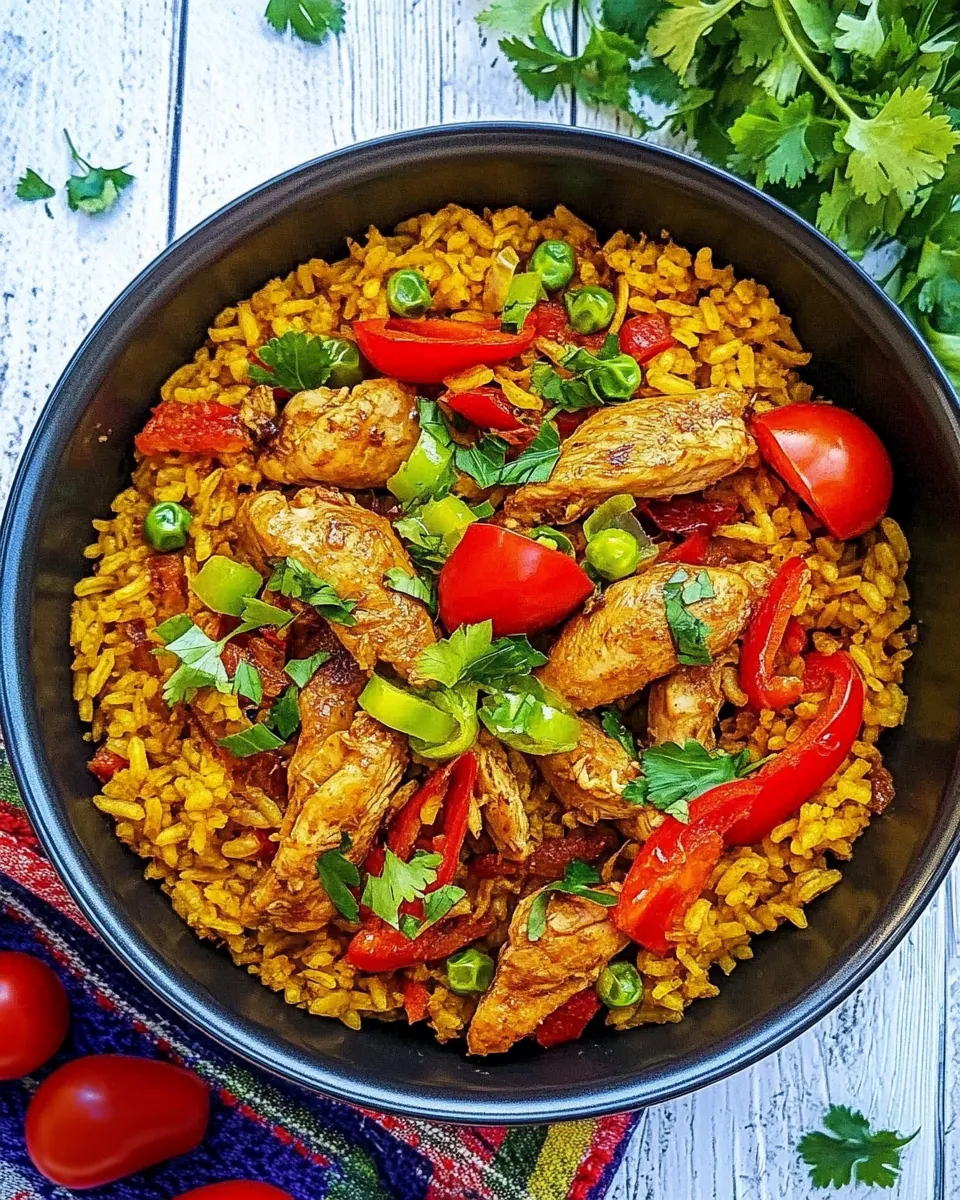 Easy One Pot Chicken Rice Dinner