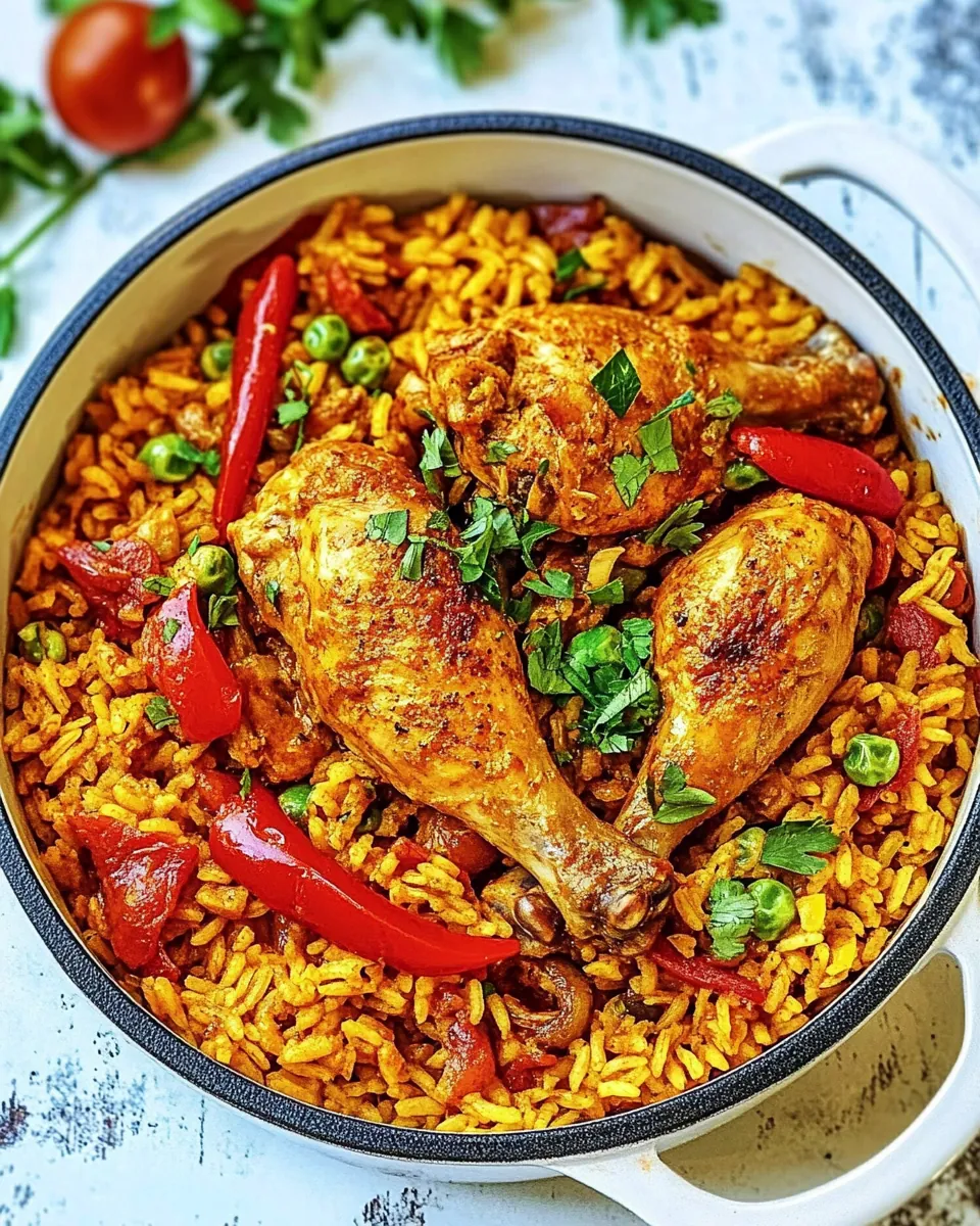 Easy One Pot Chicken Rice Dinner