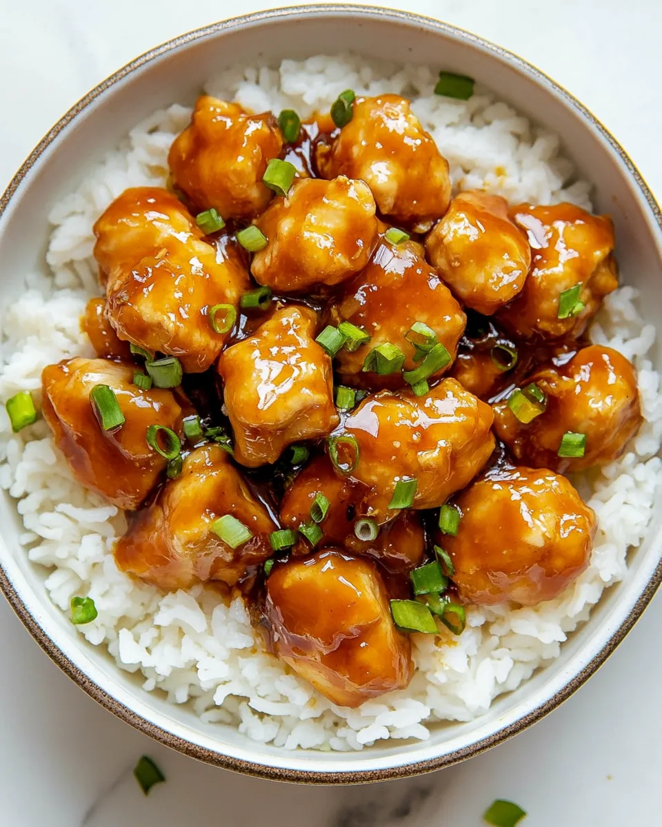 Easy Orange Chicken