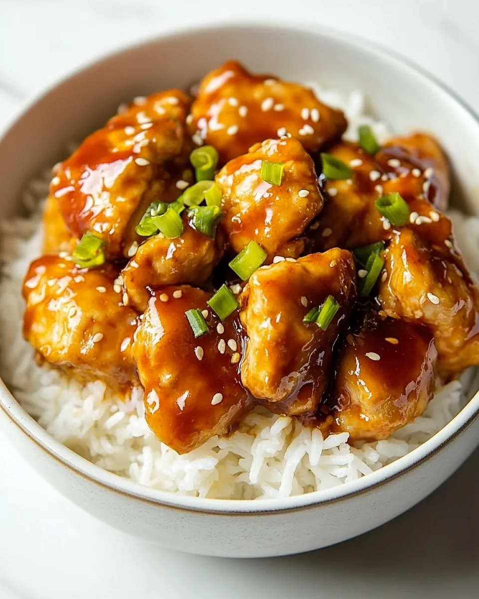 Easy Orange Chicken