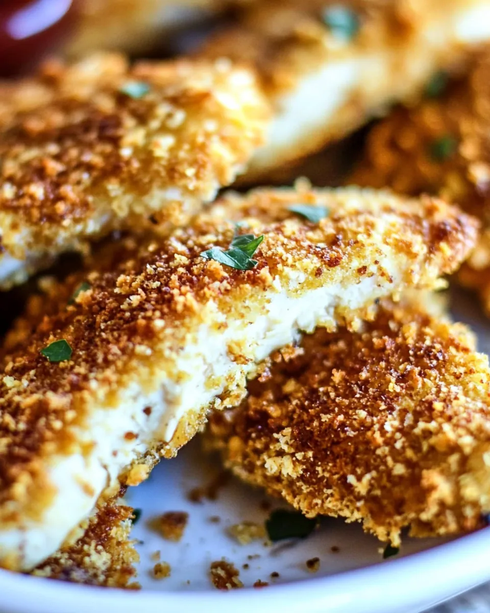 Easy Oven Baked Chicken Tenders