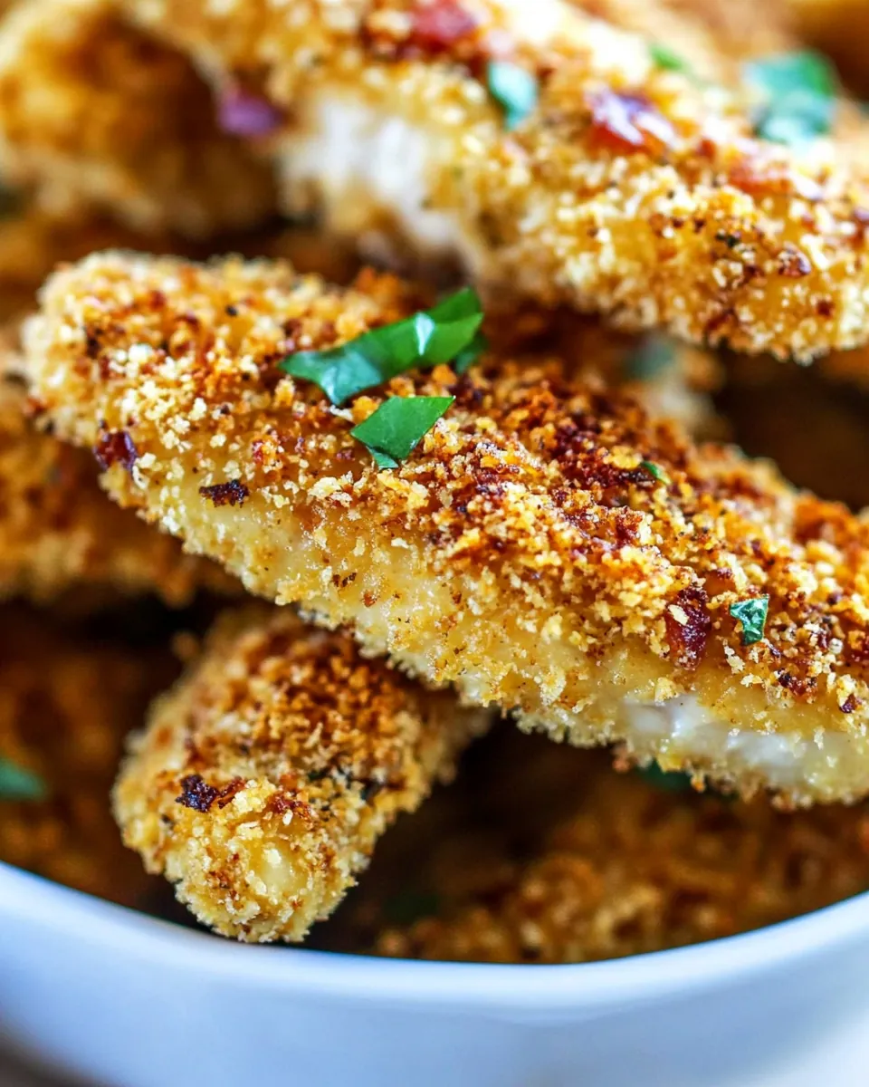 Easy Oven Baked Chicken Tenders