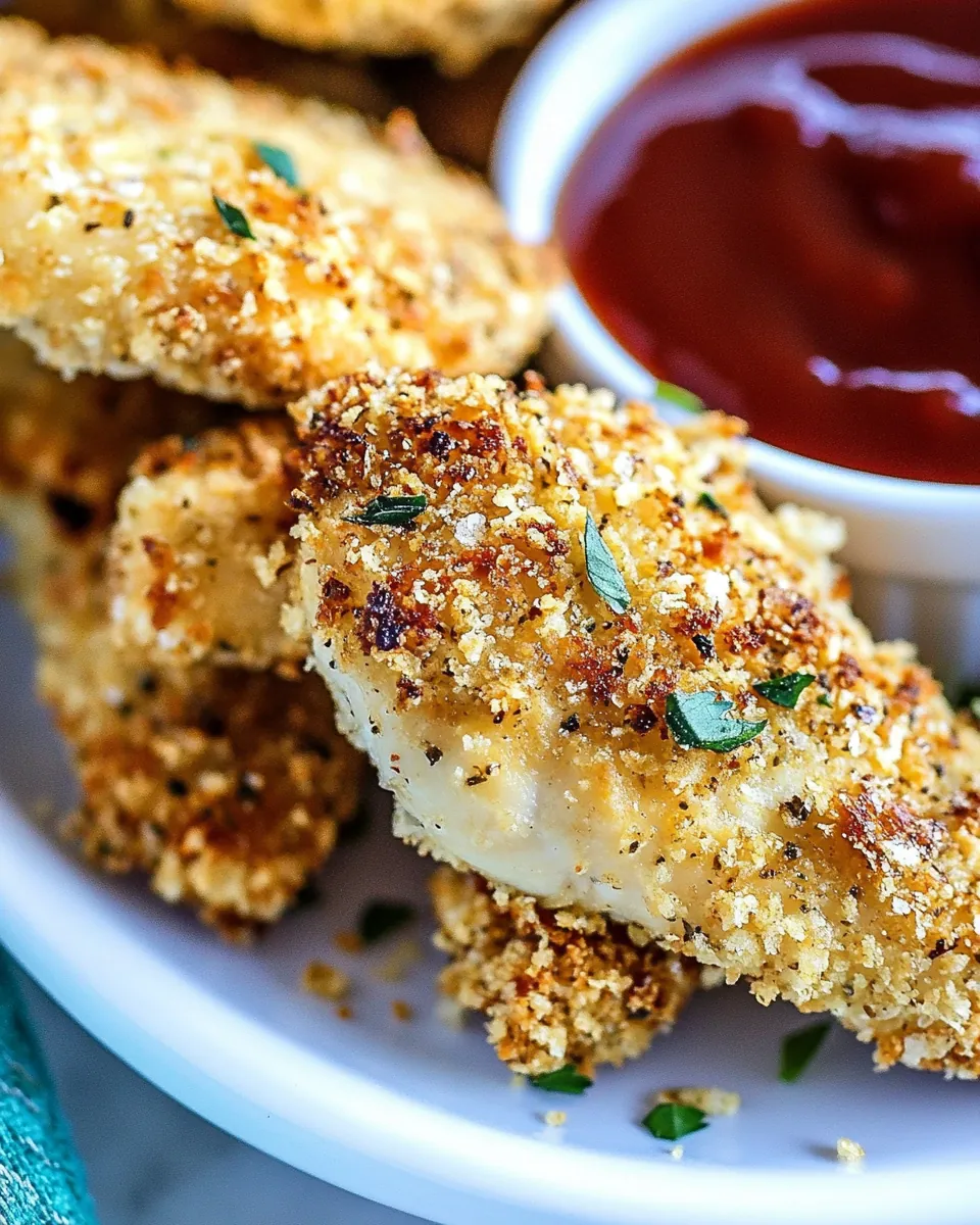Easy Oven Baked Chicken Tenders