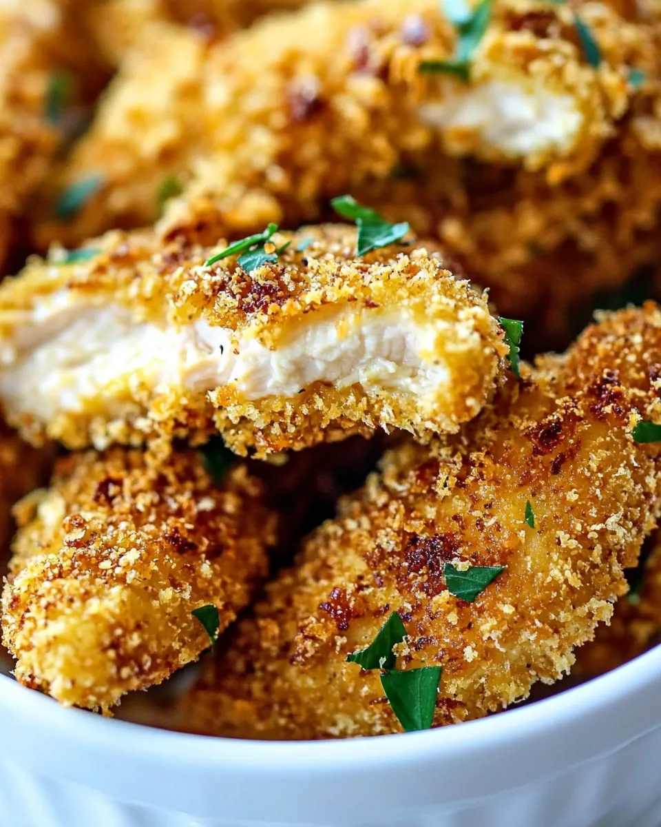 Easy Oven Baked Chicken Tenders