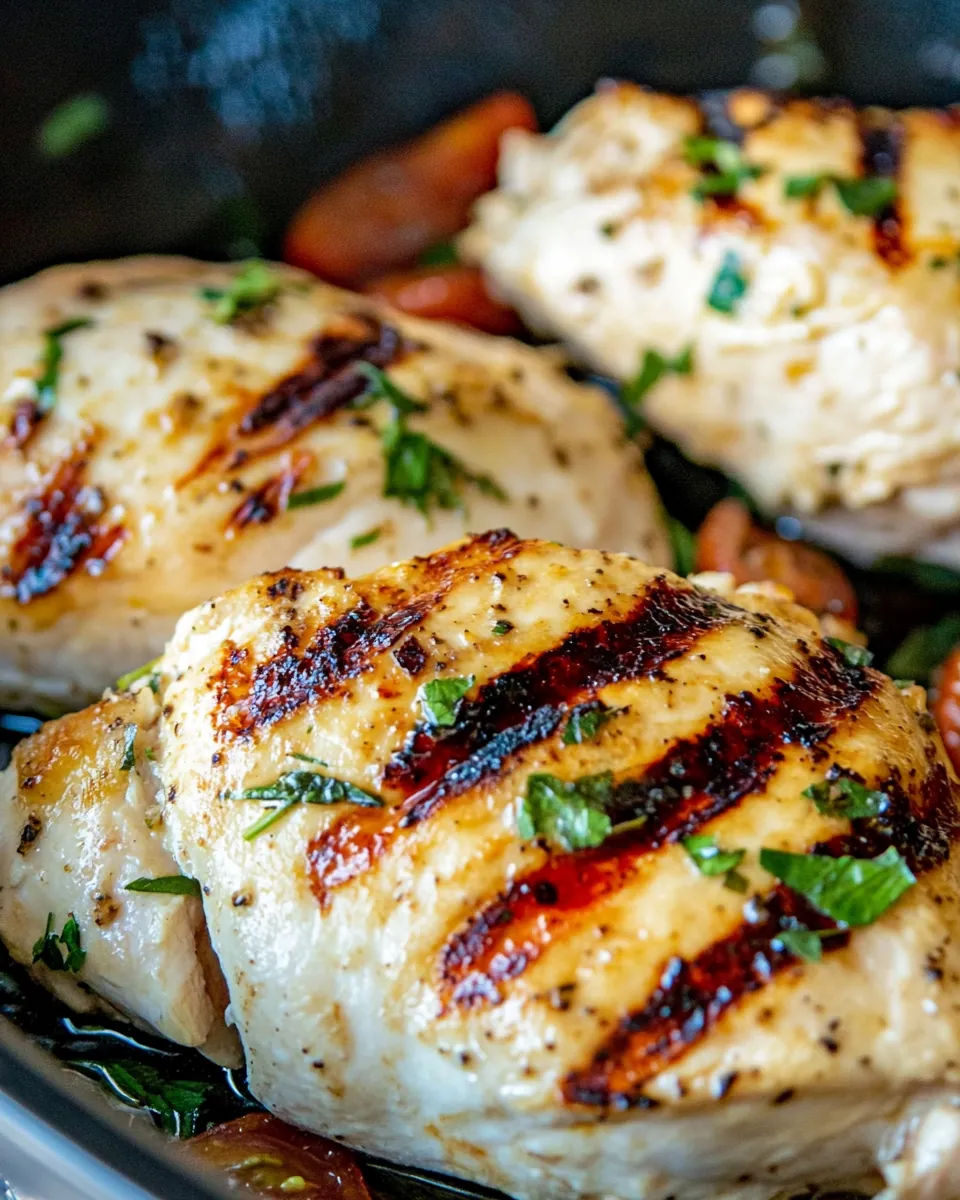 Easy Pan Grilled Chicken
