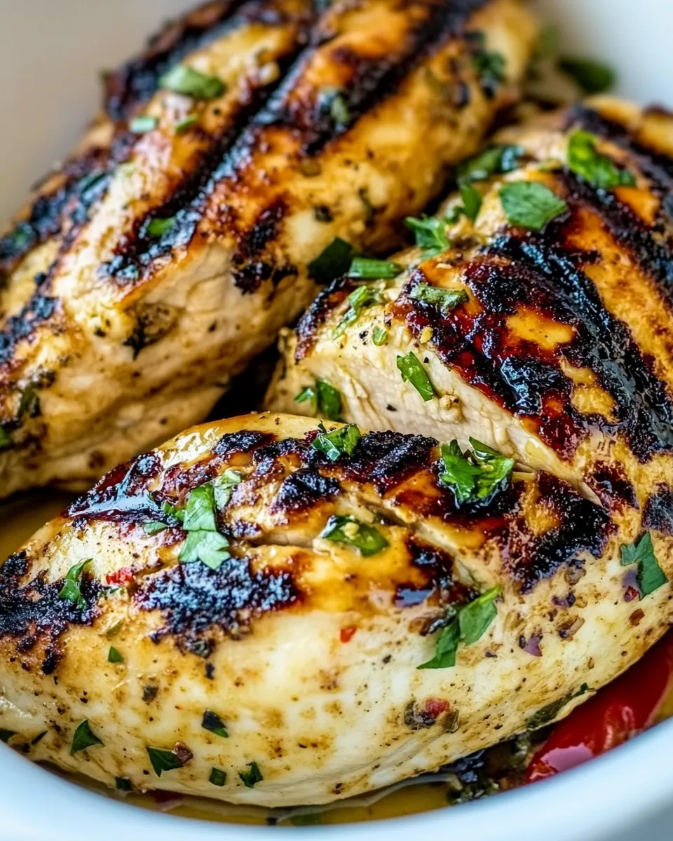 Easy Pan Grilled Chicken