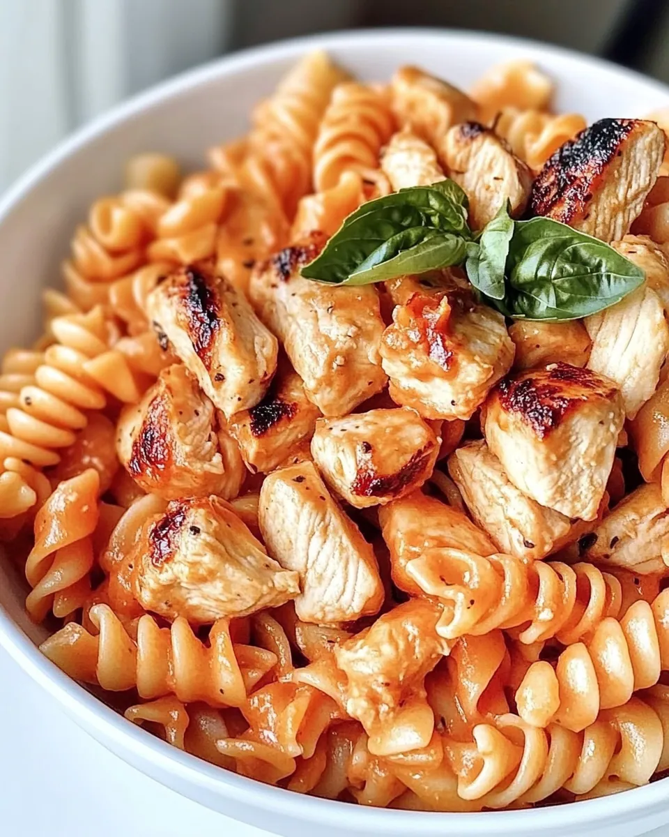 Easy Pasta Dinner with Chicken