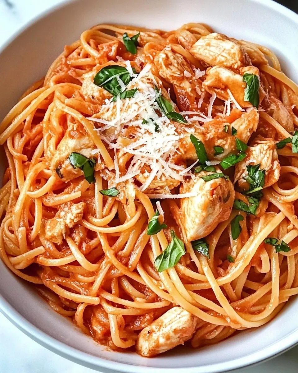 Easy Pasta Dinner with Chicken