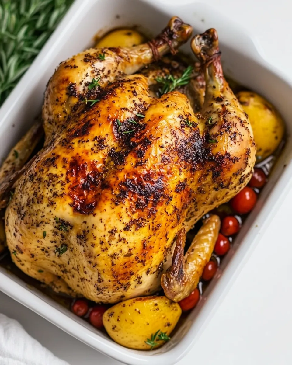 Easy Roast Chicken