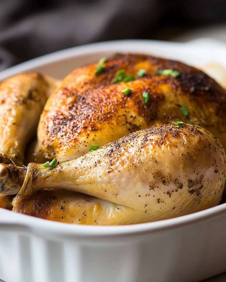 Easy Roasted Chicken