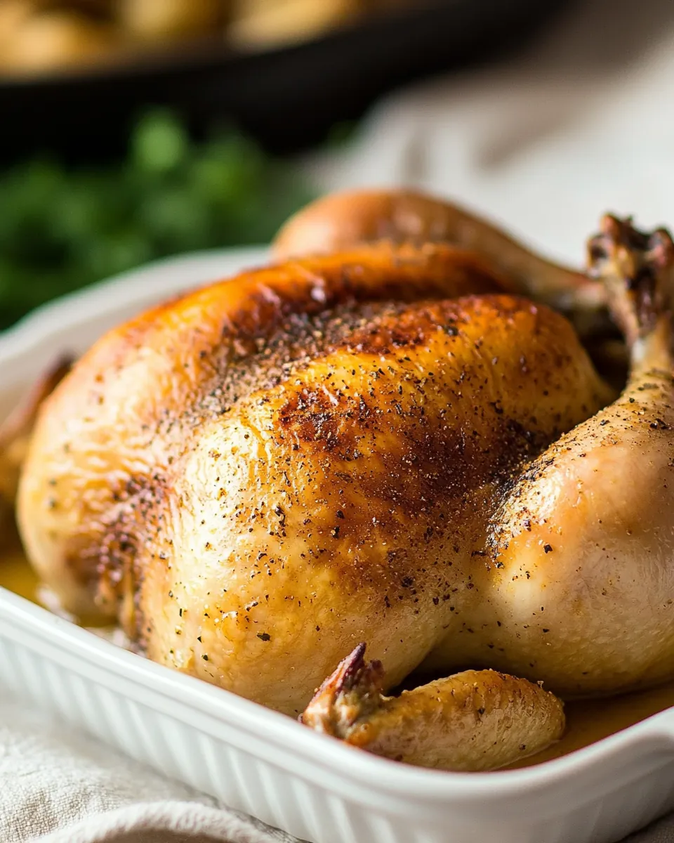 Easy Roasted Chicken