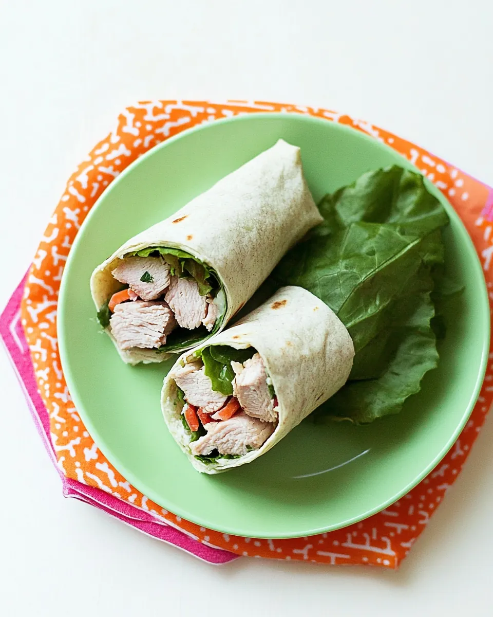 Easy Rotisserie Chicken Wraps
