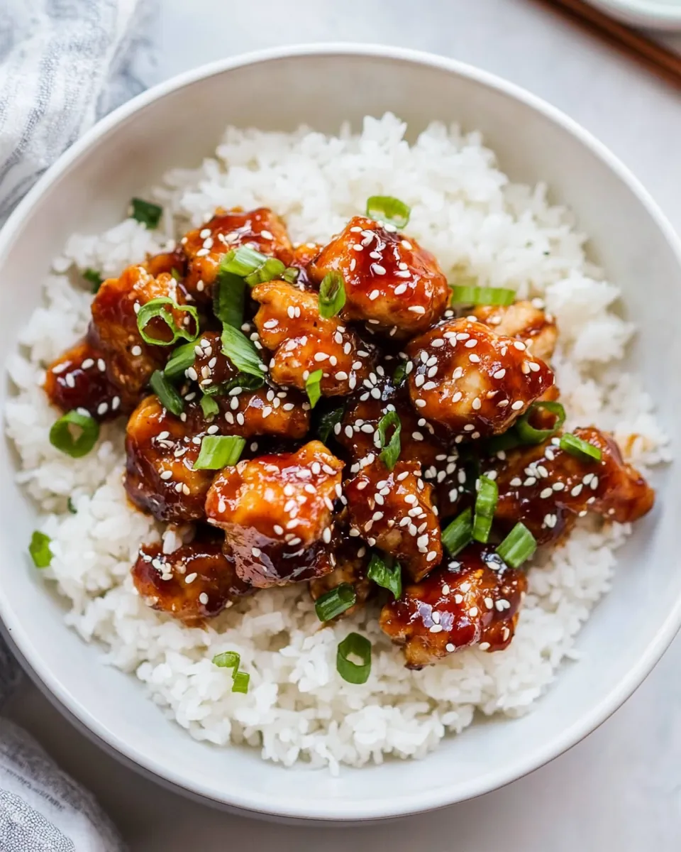 Easy Sesame Chicken
