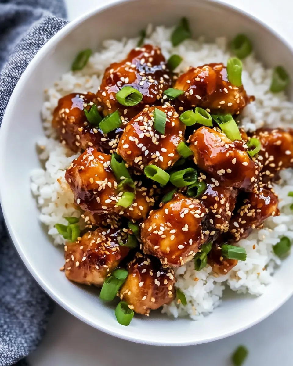 Easy Sesame Chicken