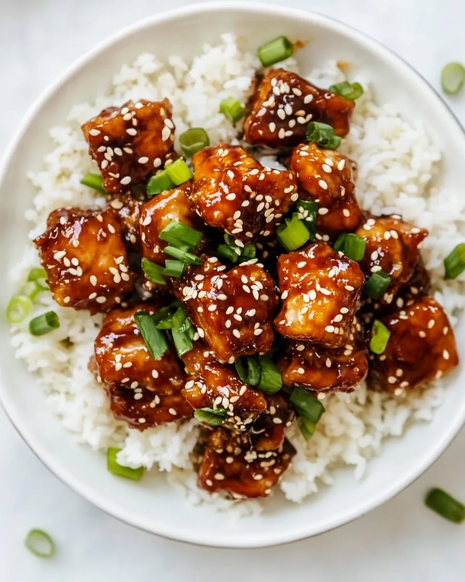 Easy Sesame Chicken