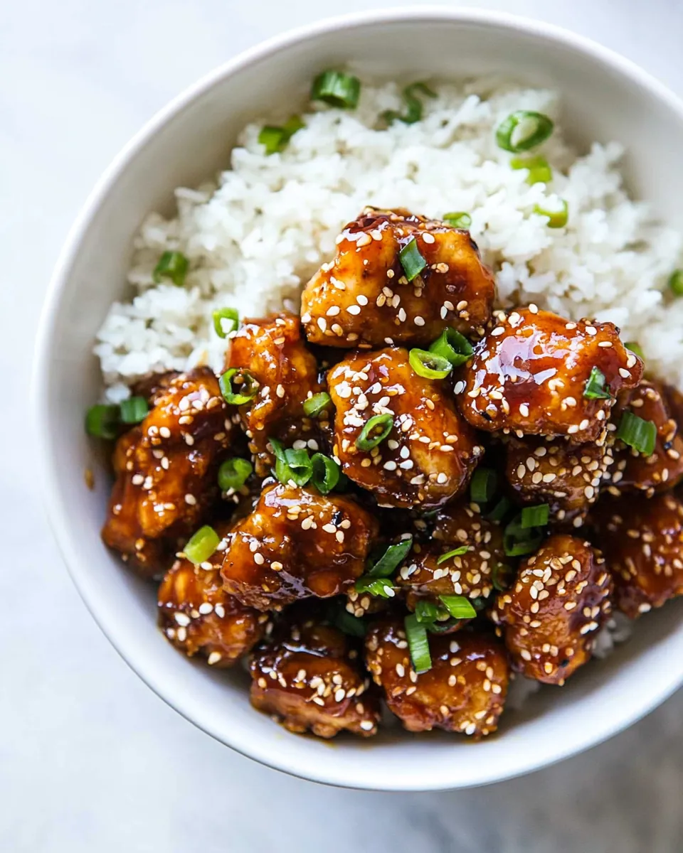 Easy Sesame Chicken