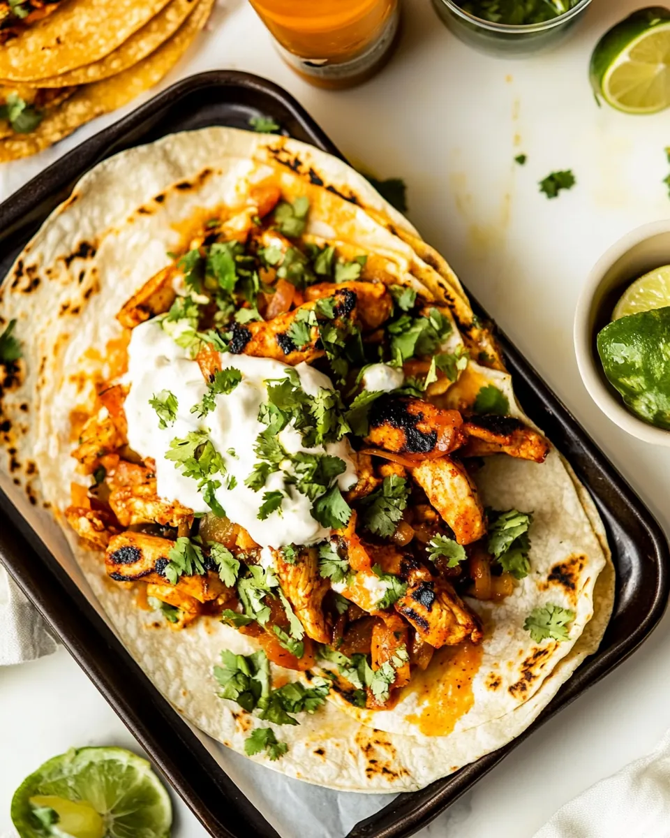 Easy Sheet Pan Chicken Fajitas