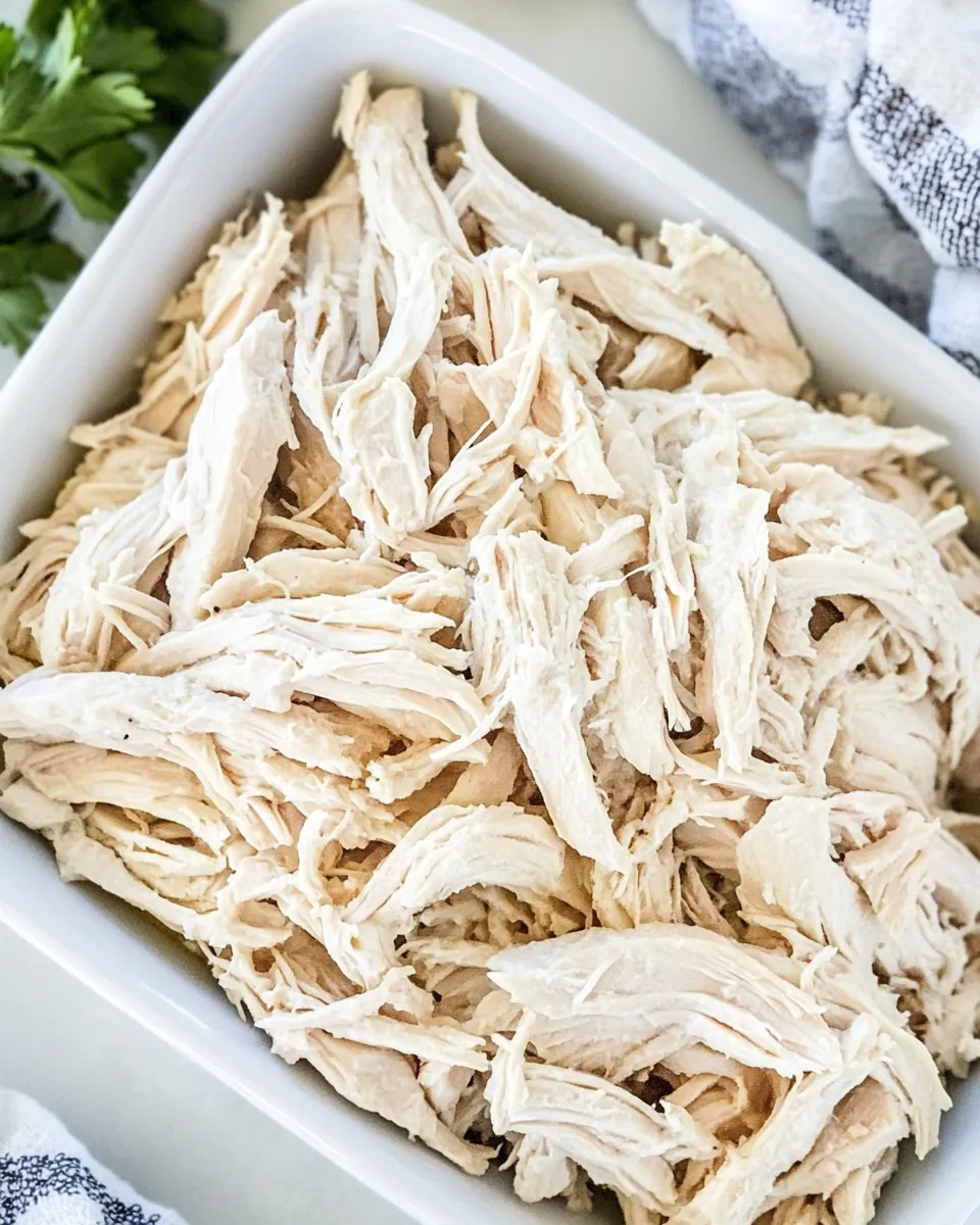 Easy Shredded Chicken