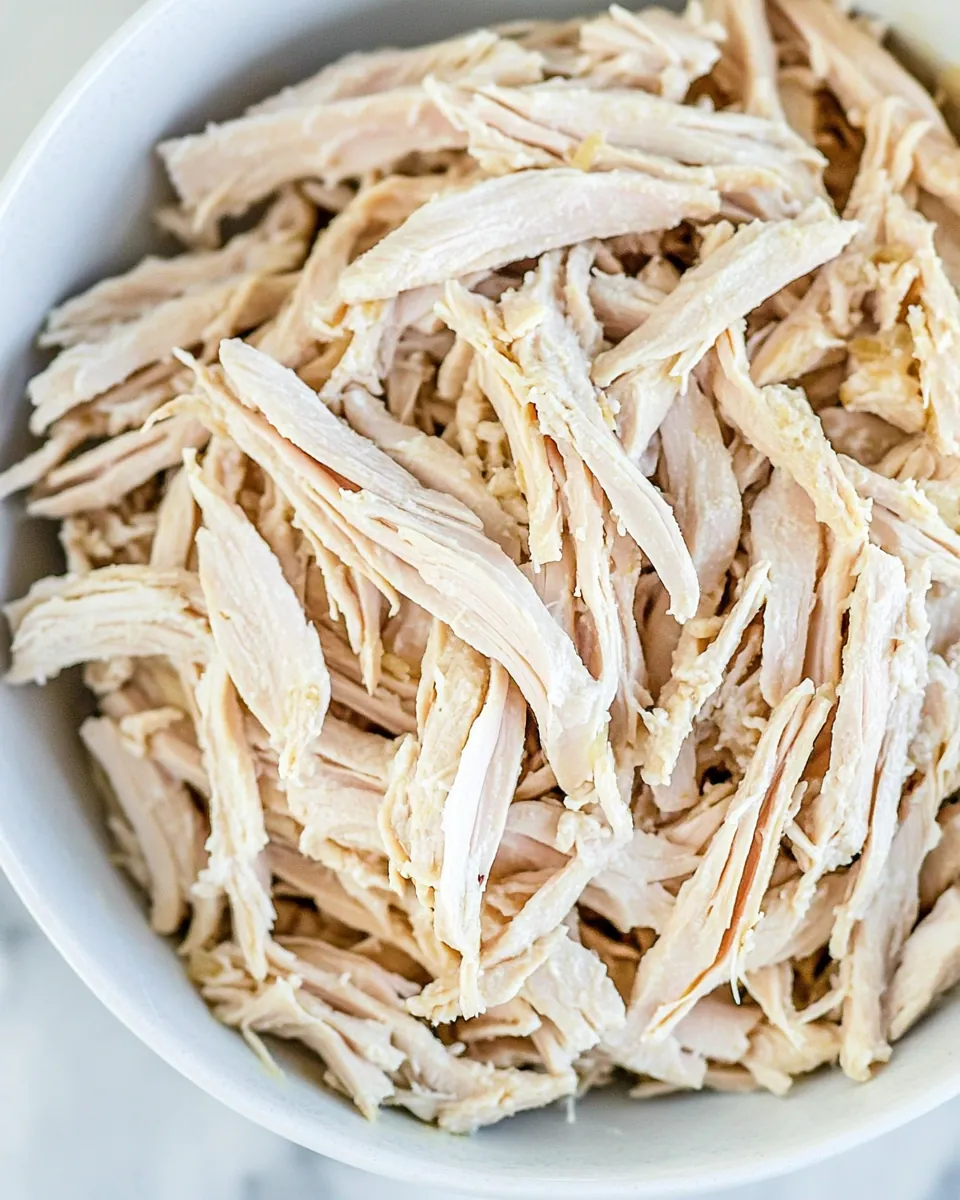 Easy Shredded Chicken