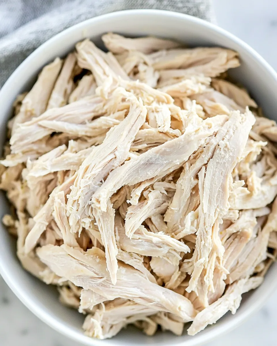Easy Shredded Chicken