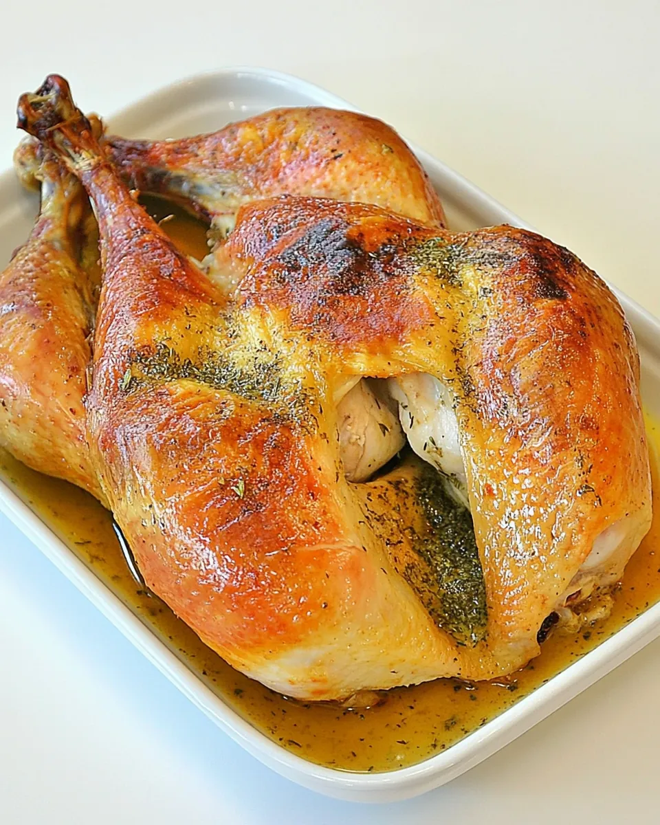 Easy Spatchcock Chicken