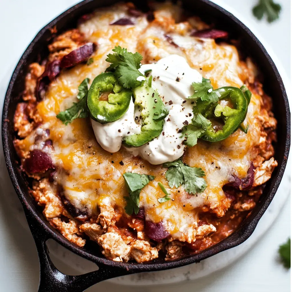 Easy Turkey Burrito Skillet