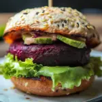 Easy Vegan Beet Burger