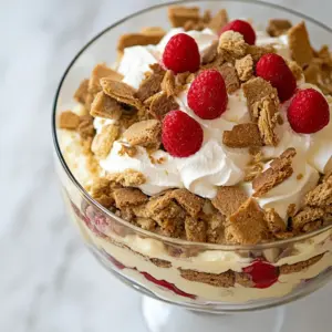 Eggnog Gingerbread Trifle